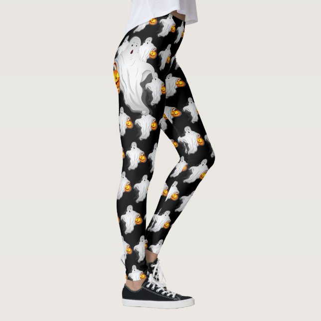 Happy Halloween Spooky Leggings (Rechts)