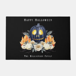 Happy Halloween Spooky Samhain Pumpkins Crystals Fußmatte