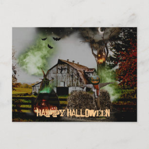 *~* Happy HALLOWEEN Spooky Scarey  Postkarte