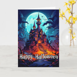 Happy Halloween | Spooky Spuk Mansion Karte