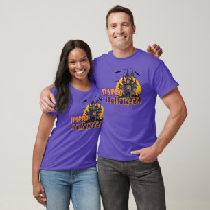 Happy Halloween Spuk Castle T-Shirt