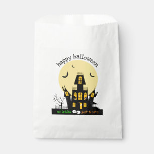 Happy Halloween Spuk House Flying Bats Geschenktütchen