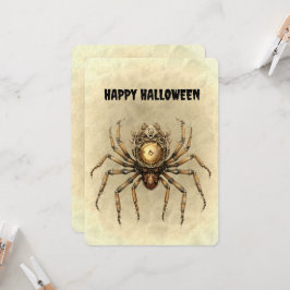 Happy Halloween Steampunk Spider