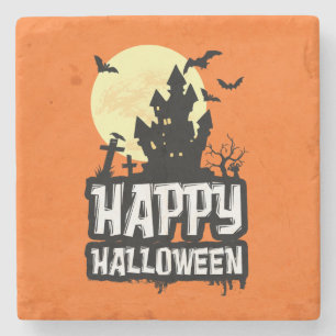 Happy Halloween Steinuntersetzer