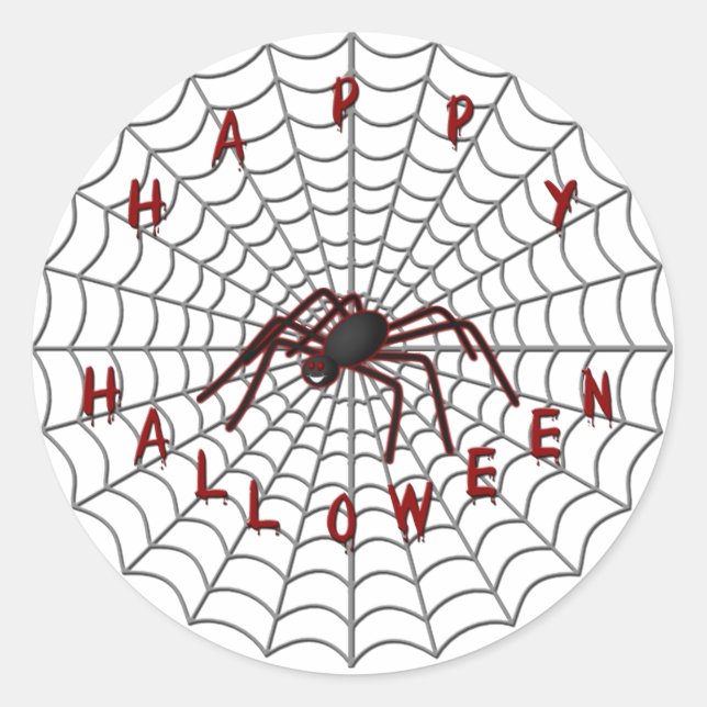 Happy Halloween Stickers (Vorderseite)