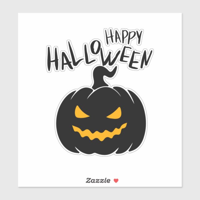 Happy Halloween Stickers Aufkleber (Blatt)