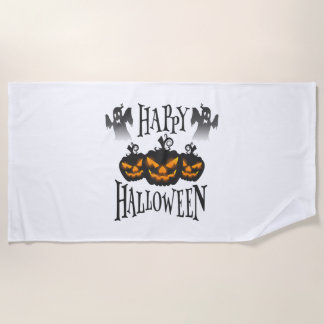 Happy Halloween Strandtuch