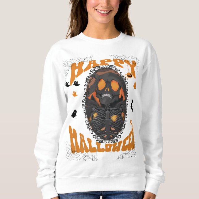 Happy Halloween Sweatshirt (Vorderseite)