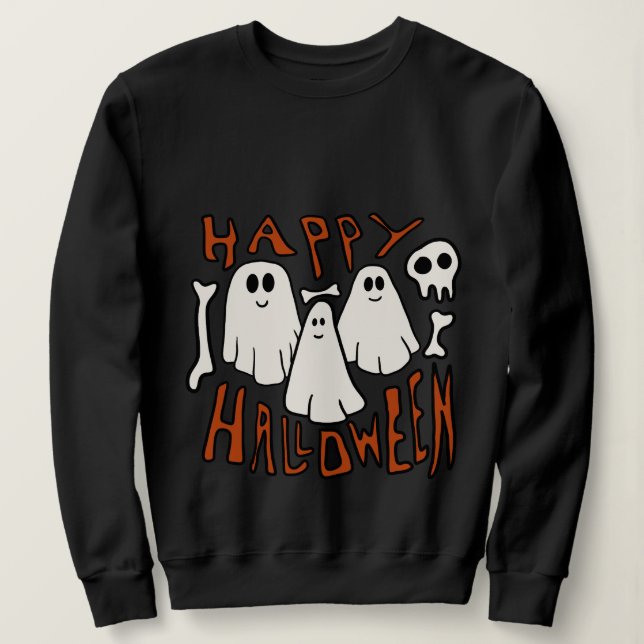 Happy Halloween Sweatshirt (Design vorne)
