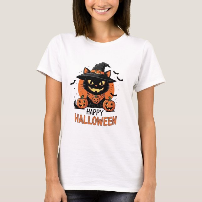 Happy Halloween T-Shirt (Vorderseite)