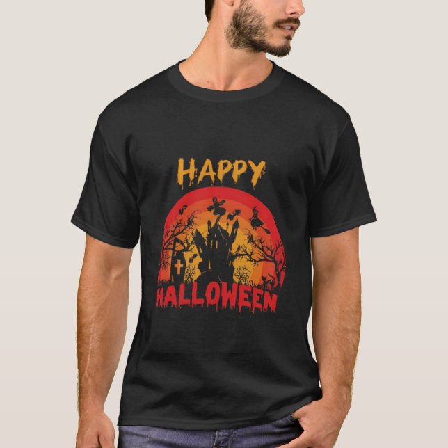 Happy Halloween T-Shirt (Vorderseite)
