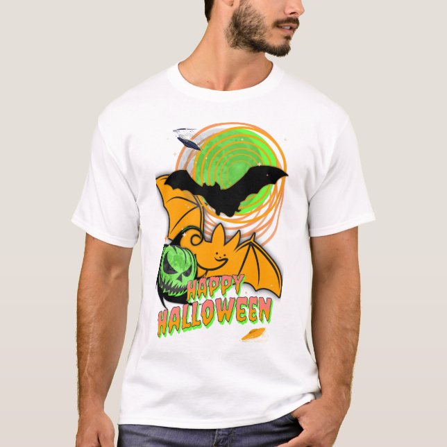 Happy Halloween T-Shirt (Vorderseite)