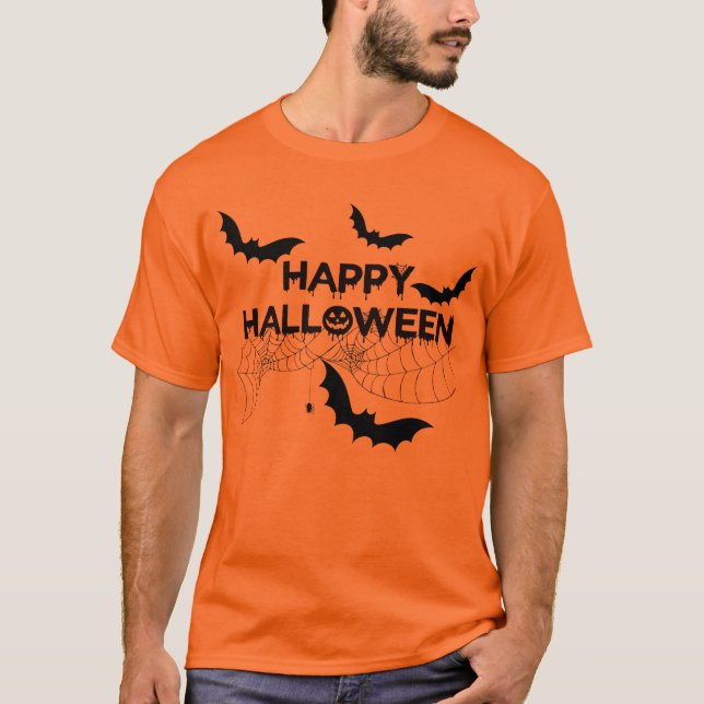 Happy Halloween T-Shirt (Vorderseite)