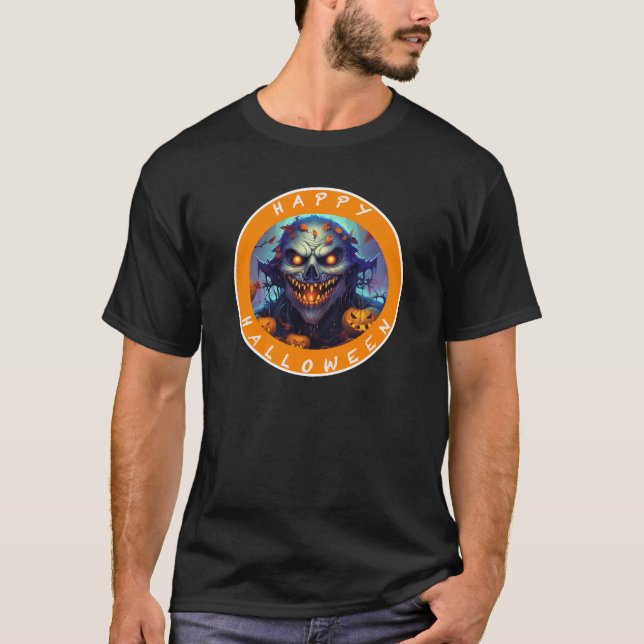 Happy Halloween T-Shirt (Vorderseite)