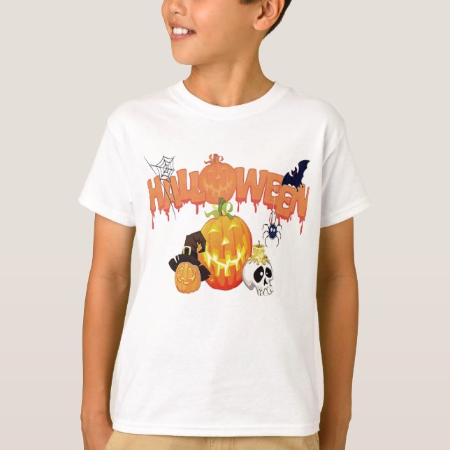 Happy Halloween T-Shirt (Vorderseite)