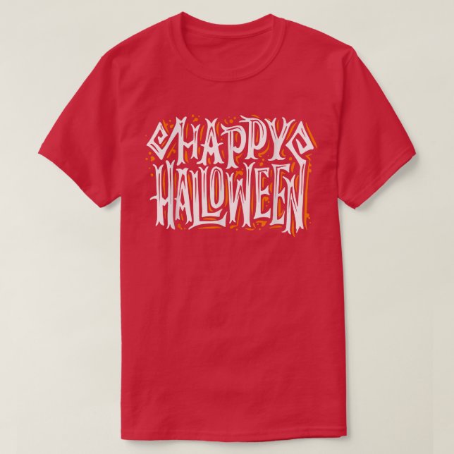 Happy Halloween T-Shirt (Design vorne)