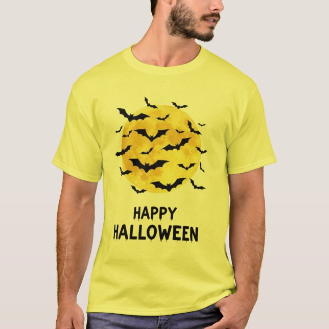 Happy Halloween T - Shirt (Vorderseite)