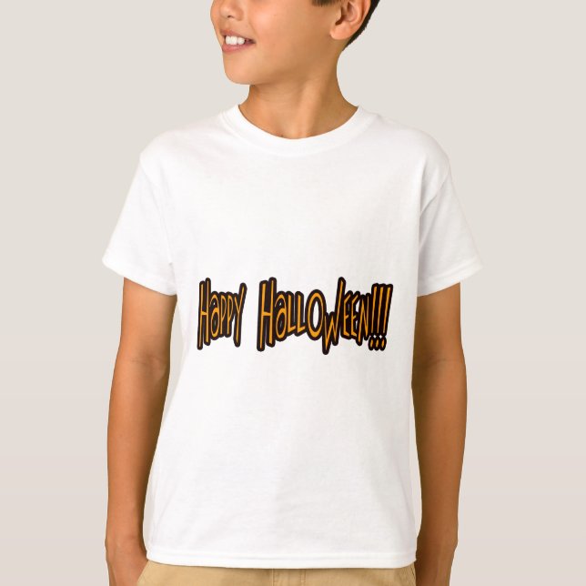 Happy Halloween T-Shirt (Vorderseite)