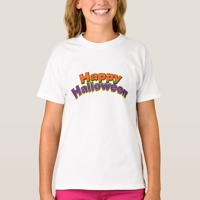 Happy Halloween T-Shirt (Vorderseite)