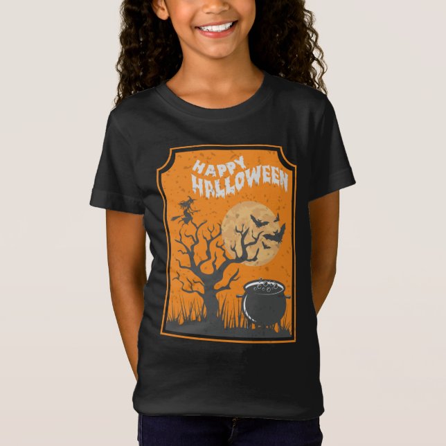 Happy Halloween T-Shirt (Vorderseite)