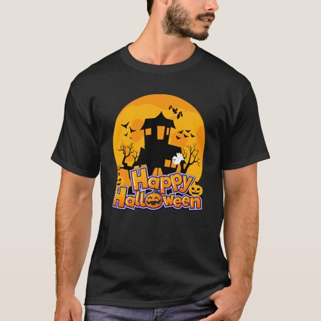 Happy halloween T-Shirt (Vorderseite)