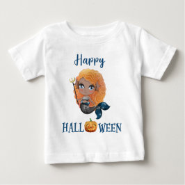 Happy Halloween T - Shirt Girl Baby Mermaid T - Sh