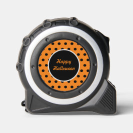 Happy Halloween Tape Measure (Orange & Black) Maßband