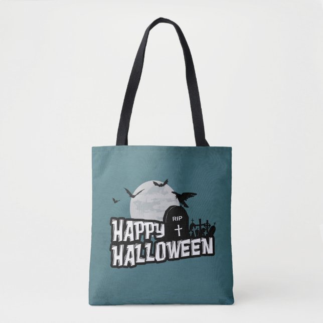 Happy Halloween Tasche (Vorderseite)