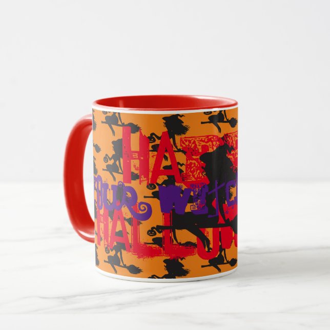 Happy Halloween Tasse (Vorderseite Links)