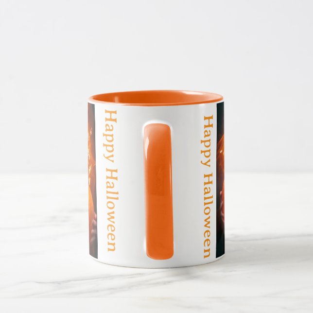 Happy Halloween Tasse (Griff)