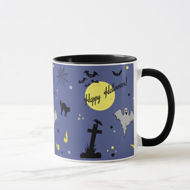 Happy Halloween Tasse (Rechts)