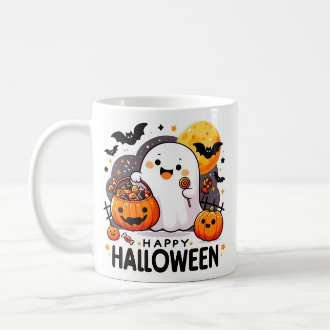 Happy Halloween Tasse (Links)