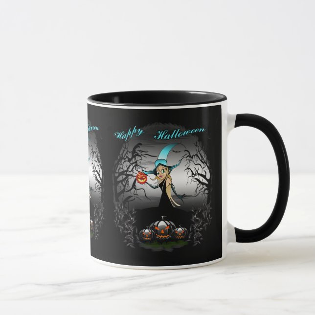 Happy Halloween Tasse (Rechts)