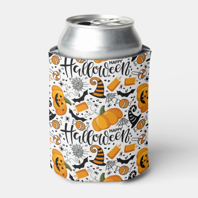 Happy Halloween Theme Dosenkühler (Kanne Vorderseite)