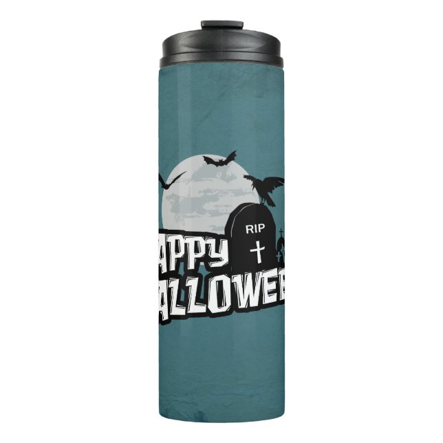 Happy Halloween Thermosbecher (Vorderseite)