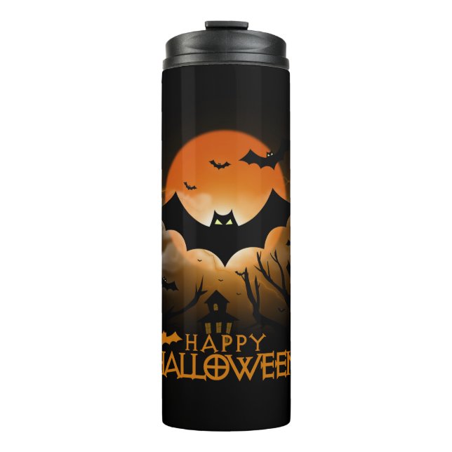 Happy Halloween Thermosbecher (Vorderseite)