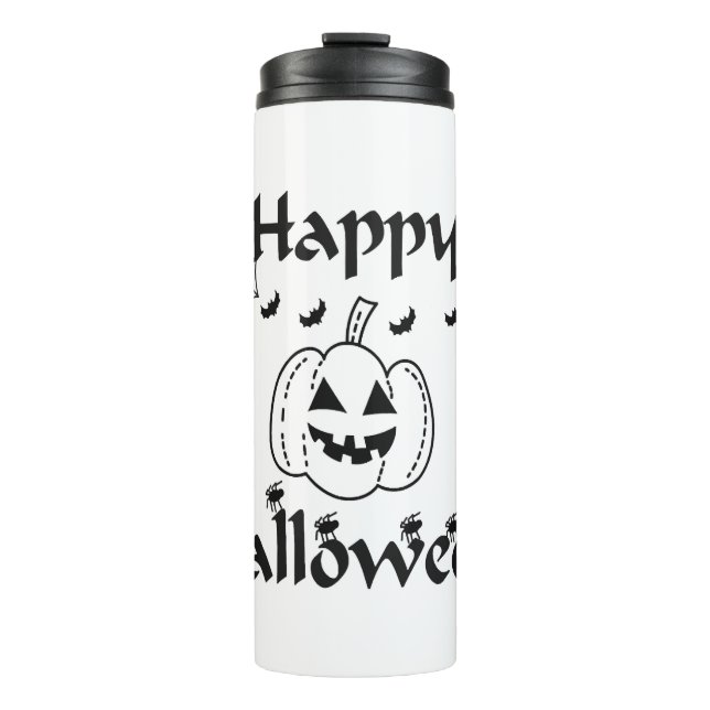 Happy Halloween Thermosbecher (Vorderseite)