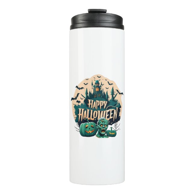 Happy Halloween Thermosbecher (Vorderseite)