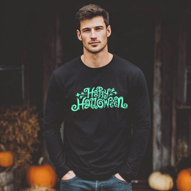 Happy Halloween Tri-Blend Shirt (Von Creator hochgeladen)