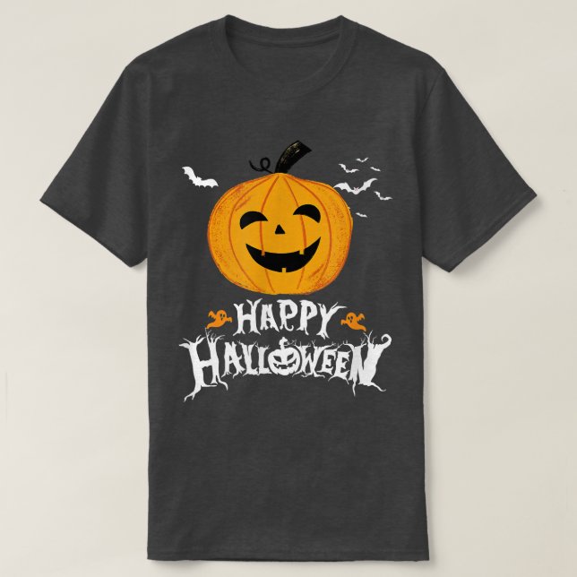 Happy Halloween Trick oder Treat Halloween Funny C T-Shirt (Design vorne)