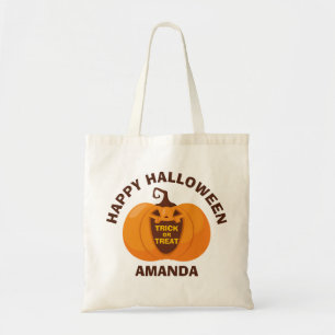 Happy Halloween Trick oder Treat Niedlich Spooky P Tragetasche