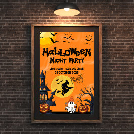 Happy Halloween Trick oder Treat Poster