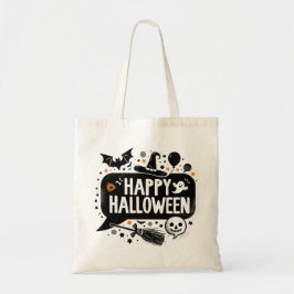 Happy Halloween Trick oder Treat Tote Bag Tragetasche