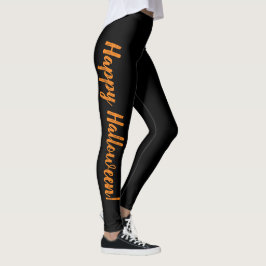 HAPPY HALLOWEEN Typografie | Leggings