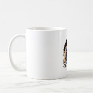 Happy Halloween und ein Skelett Kaffeetasse