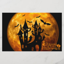 Happy Halloween (Vollmond) Briefpapier