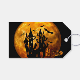 Happy Halloween (Vollmond) Geschenkanhänger