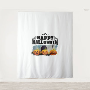 Happy Halloween Wandteppich