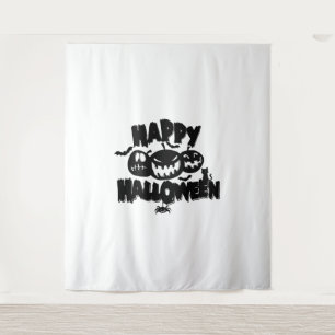 Happy Halloween Wandteppich