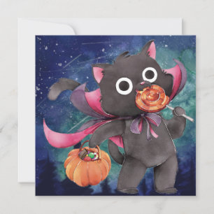 Happy Halloween Weihnachtskarte Feiertagskarte